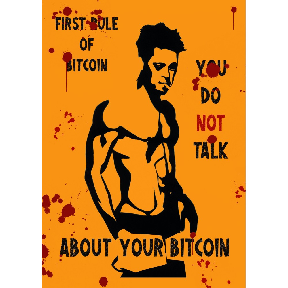 First Rule of Bitcoin 2 (Plakát)